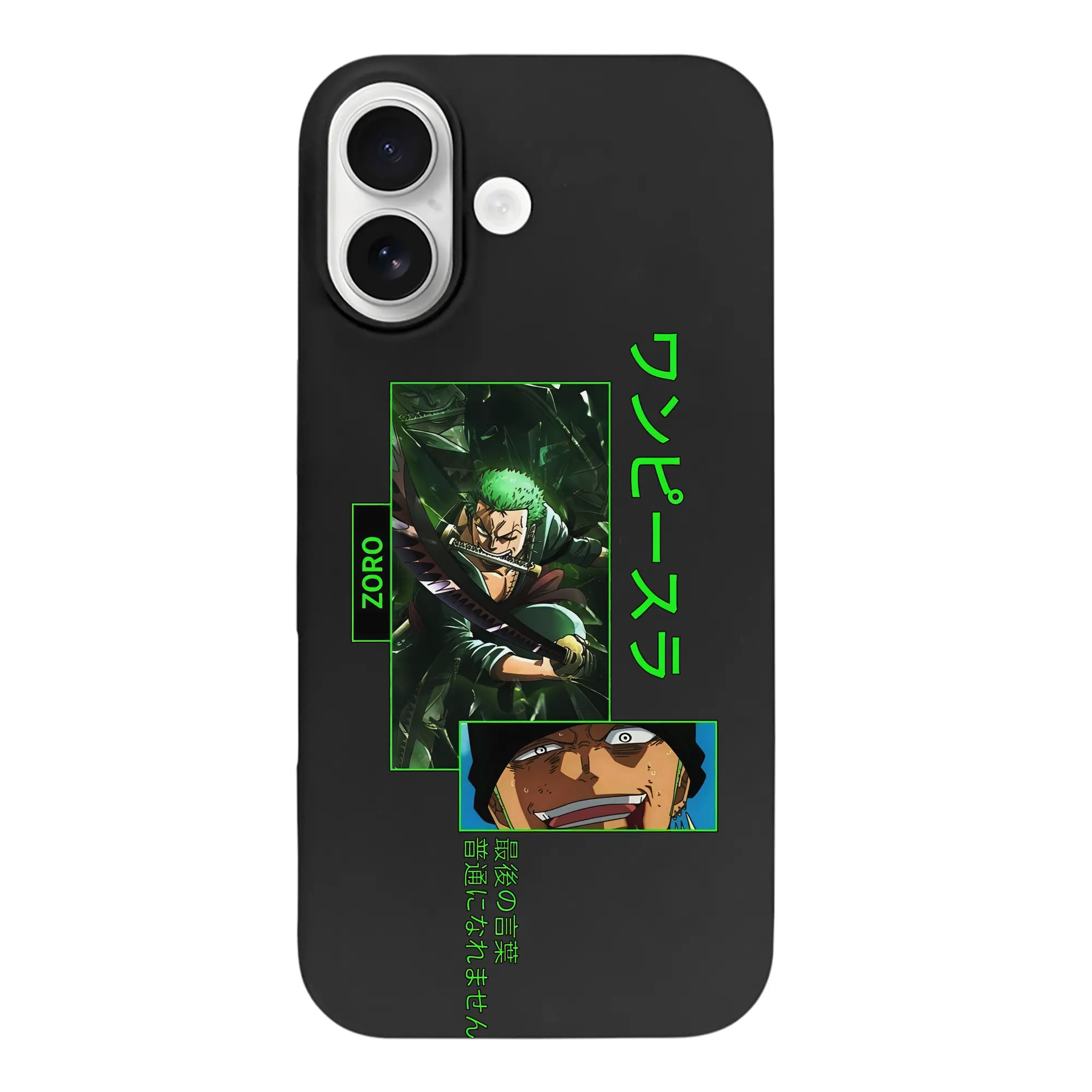 ワンピース グッズ ロロノア・ゾロ - iPhone 17 シリーズ シリコンケース 薄型 耐衝撃 指紋防止 ソフトタッチカバー 精密フィット 傷防止 保護ケース iPhone 17/17 Air/17 Pro/17 Pro Max 対応